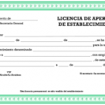 Gestión de licencia de apertura